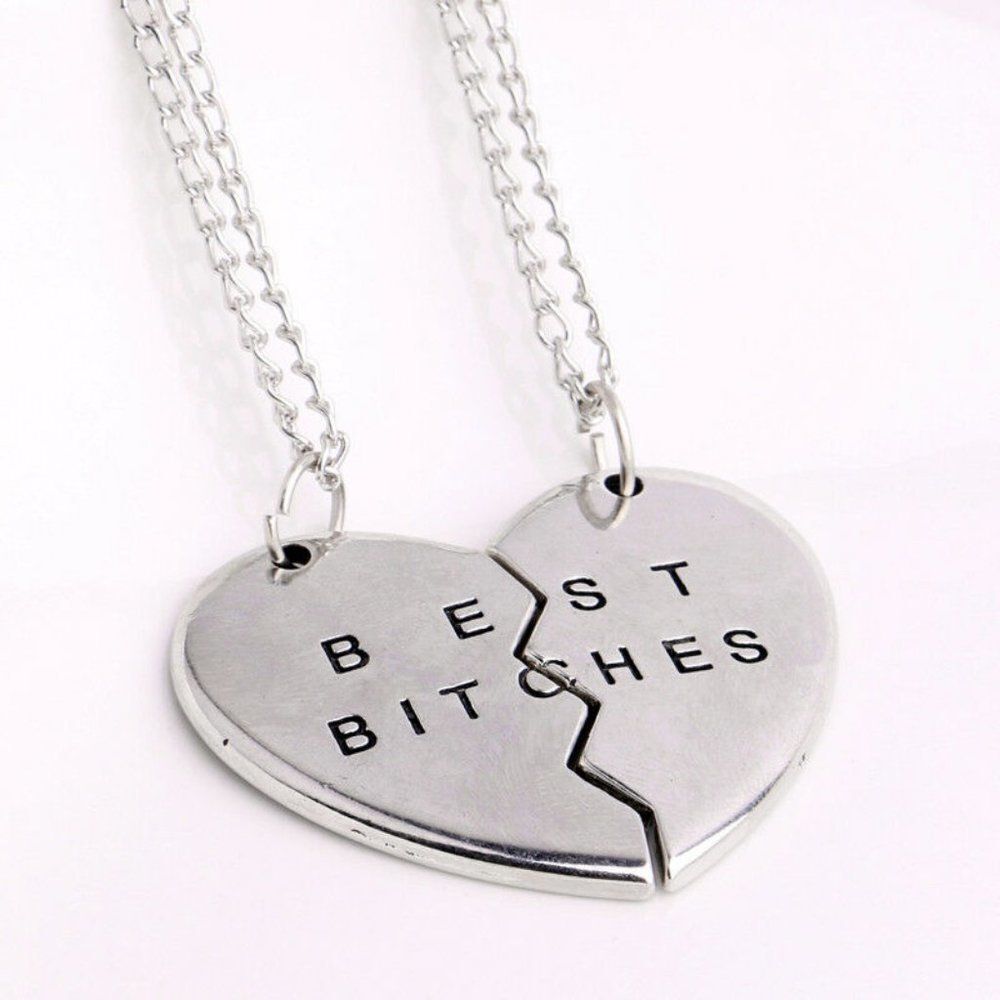 Best Bitches Friendship Necklaces